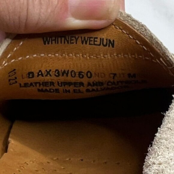 Madewell x G.H.BASS Womens $185 Whitney Weejuns® Loafers Off White Size 7 NO855 - Picture 8 of 10
